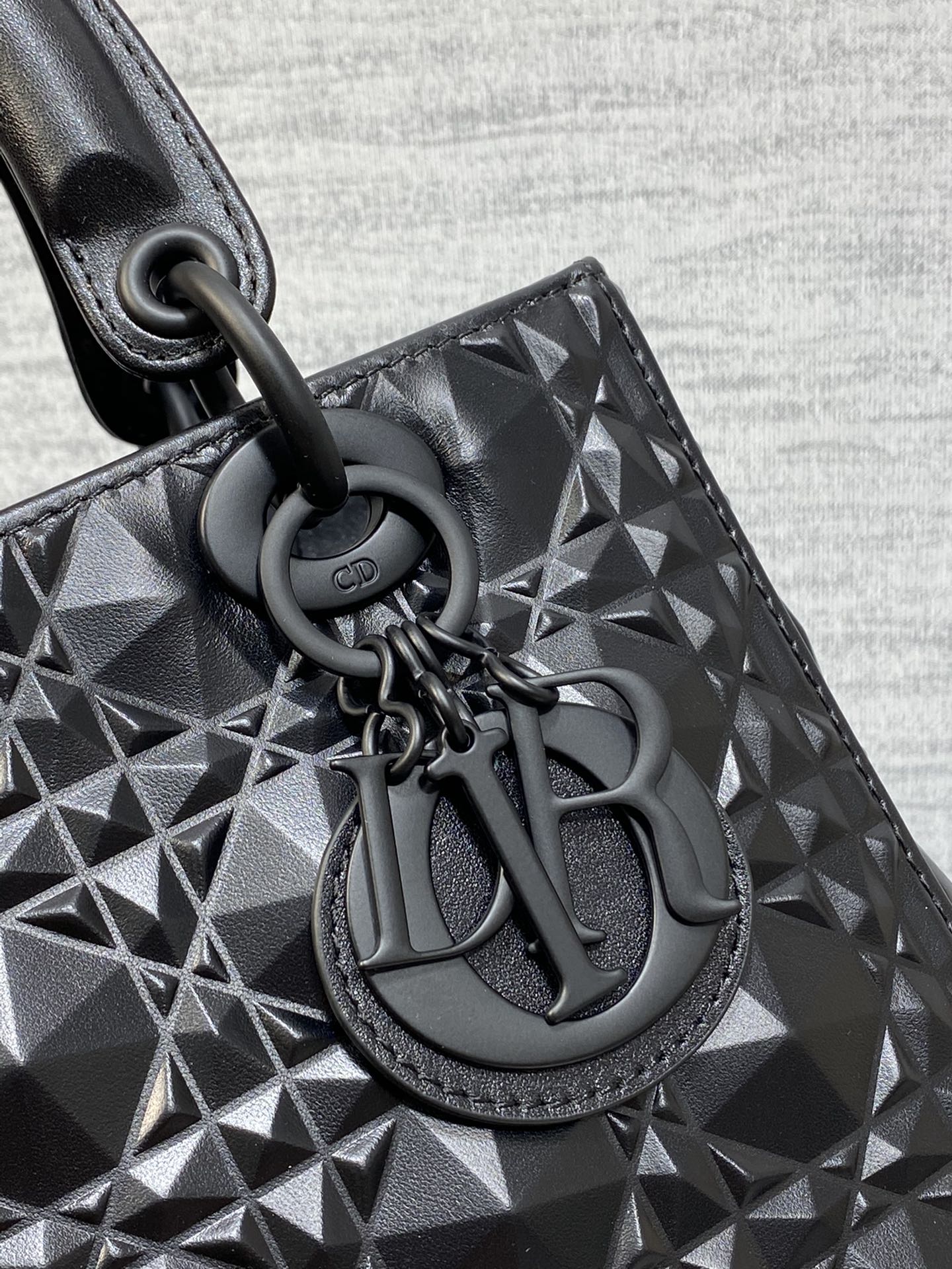 CD Mini Lady Bag Matte leather