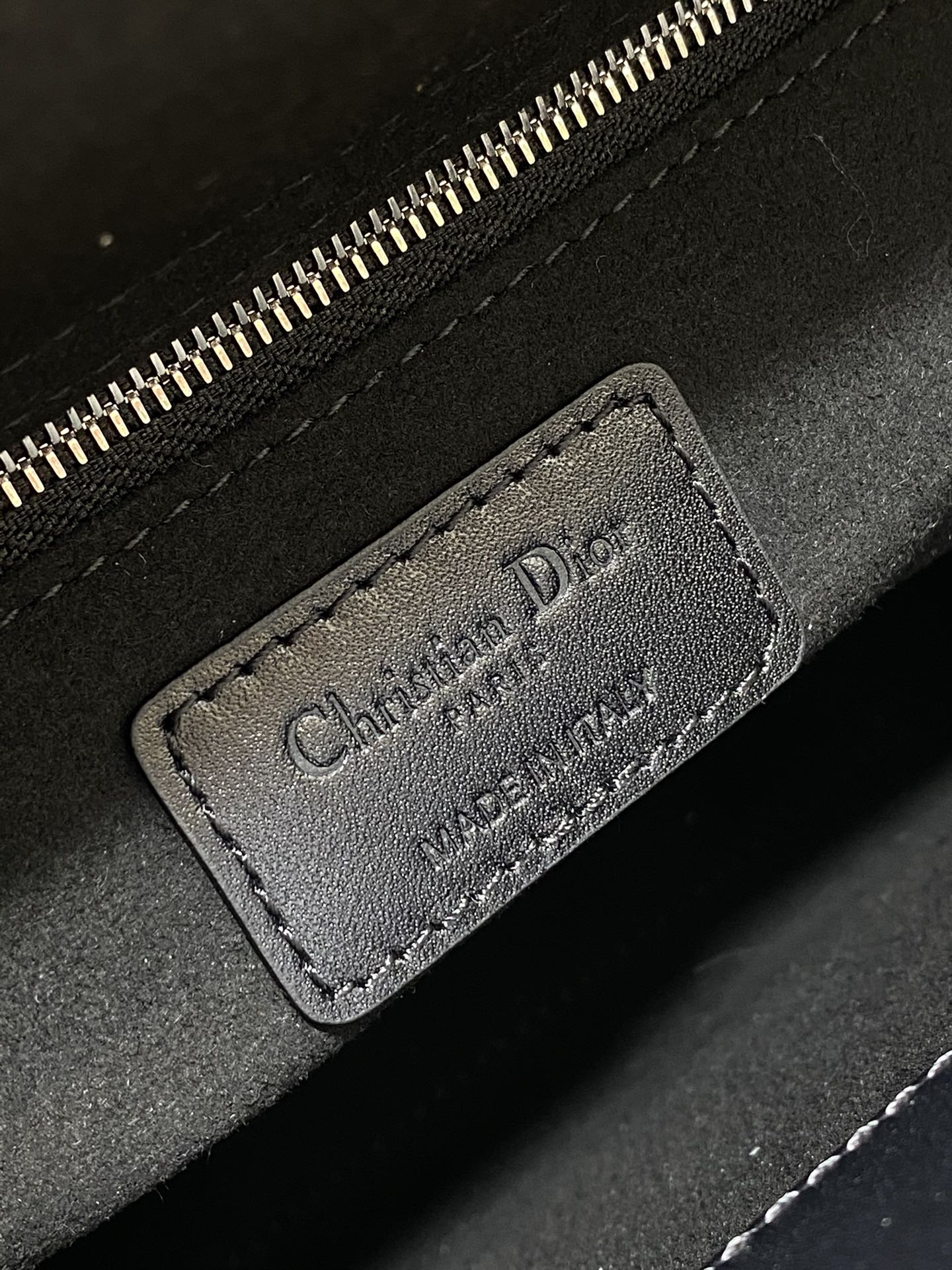 CD Mini Lady Bag Matte leather