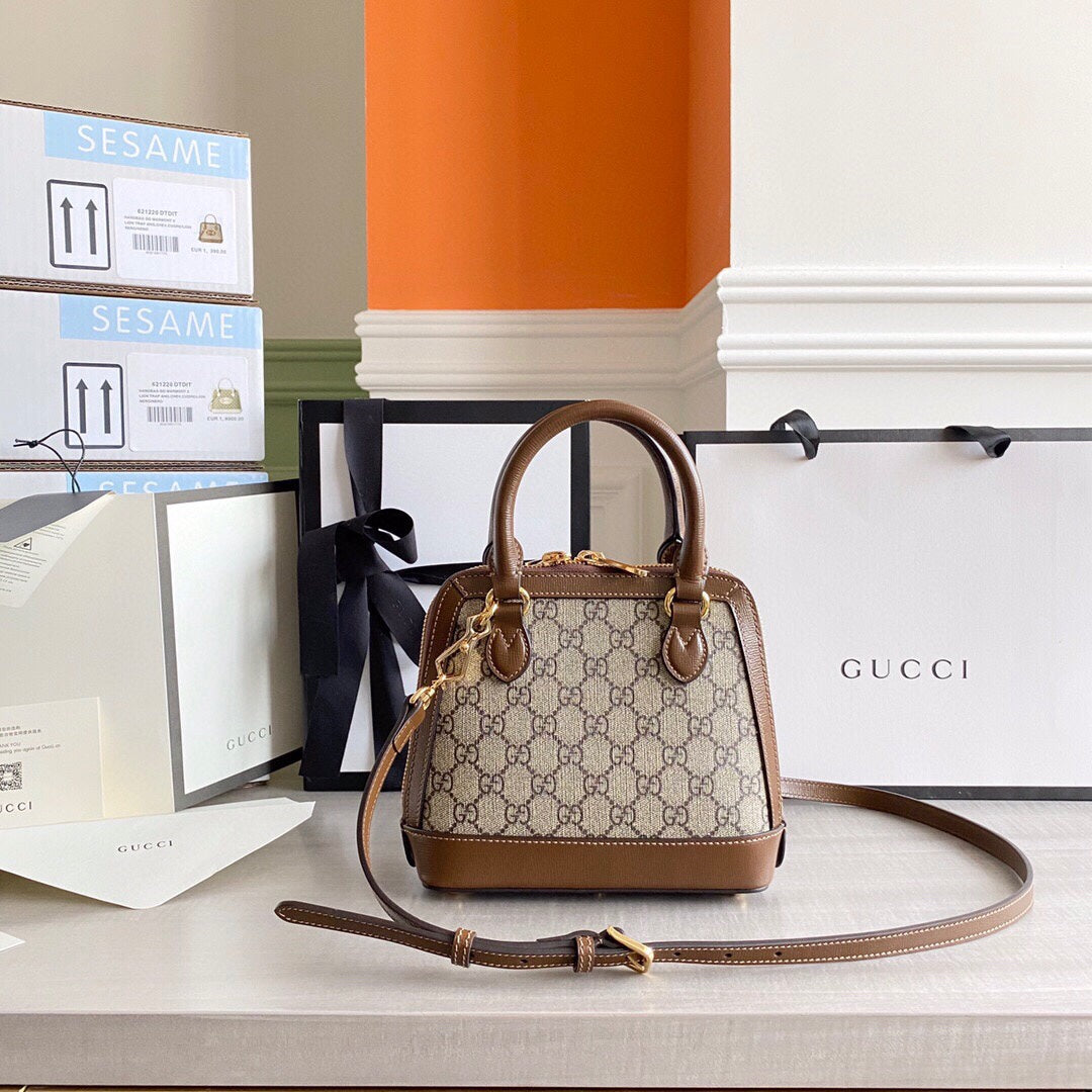 Guc Horsebit 1955 small top handle bag