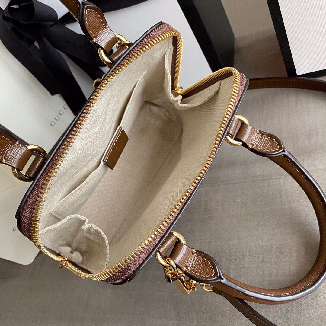 Guc Horsebit 1955 small top handle bag