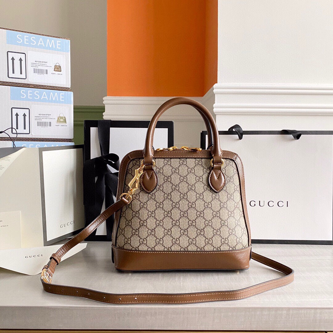 Guc Horsebit 1955 small top handle bag