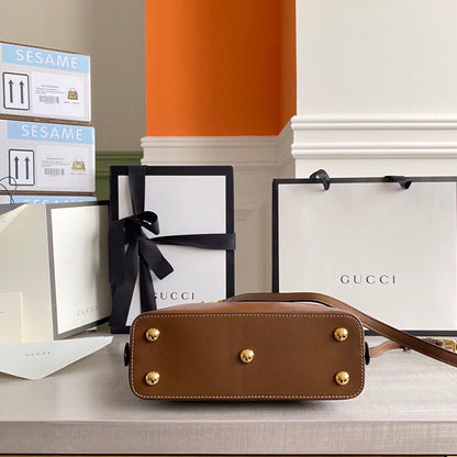 Guc Horsebit 1955 small top handle bag