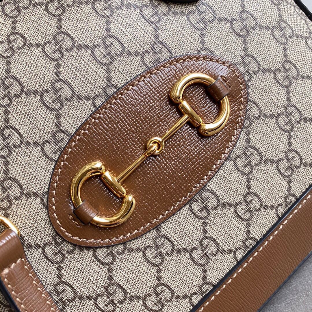 Guc Horsebit 1955 small top handle bag