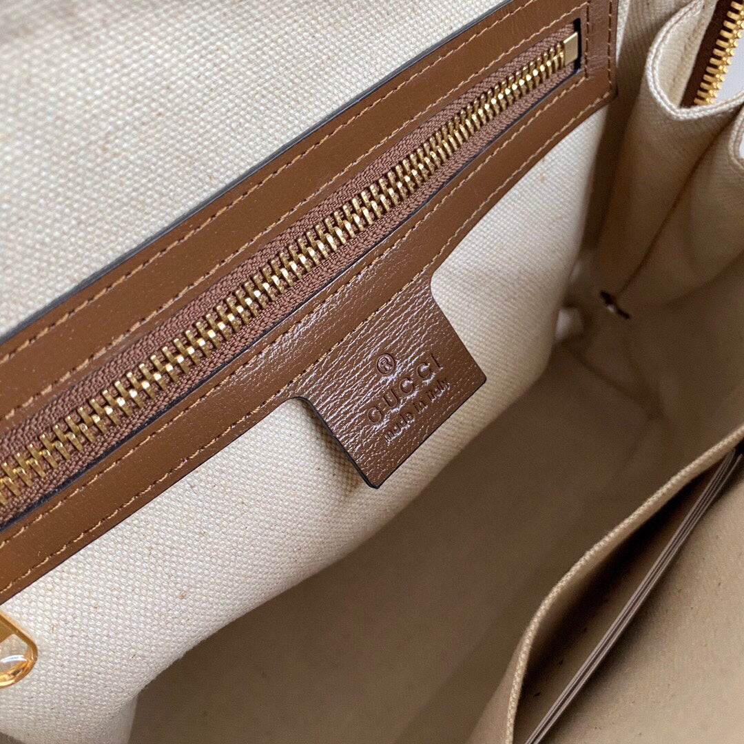 Guc Horsebit 1955 small top handle bag