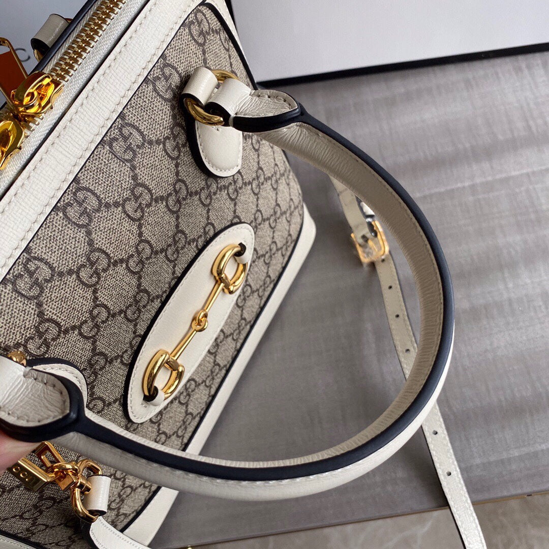 Guc Horsebit 1955 small top handle bag