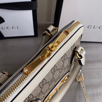 Guc Horsebit 1955 small top handle bag