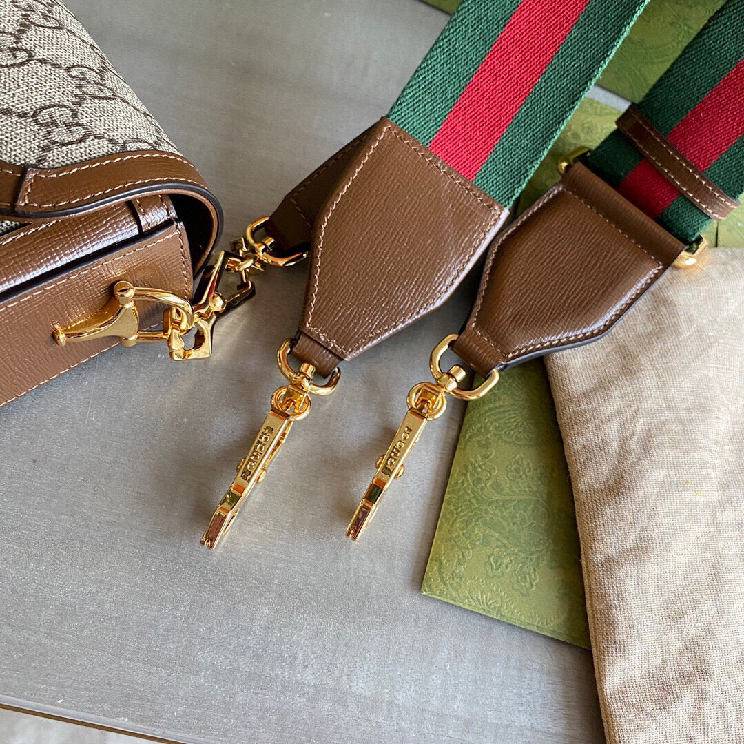 Guc Horsebit 1955 mini shoulder bag