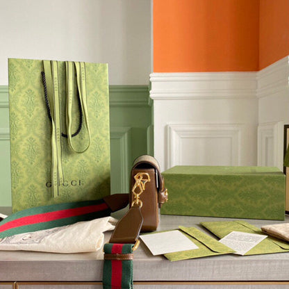 Guc Horsebit 1955 mini shoulder bag