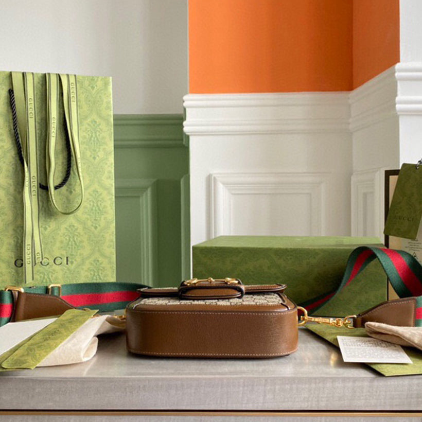 Guc Horsebit 1955 mini shoulder bag