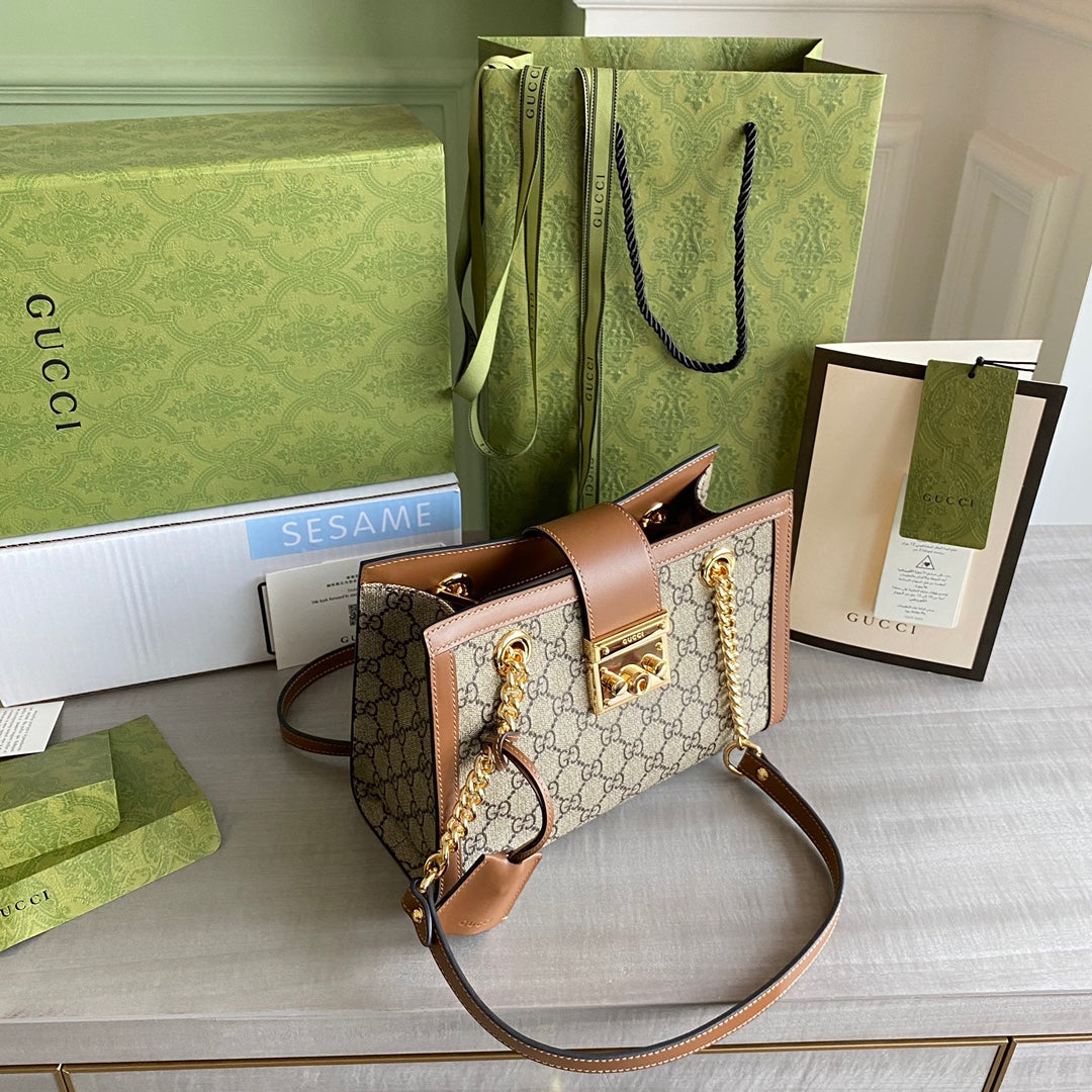 Guc Padlock small shoulder bag