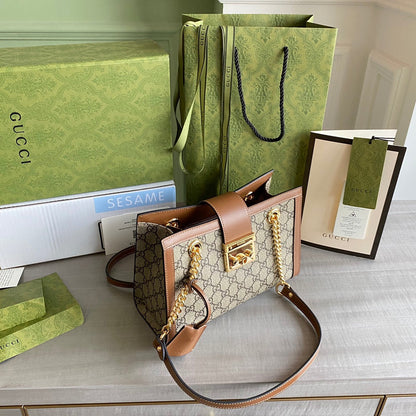 Guc Padlock small shoulder bag