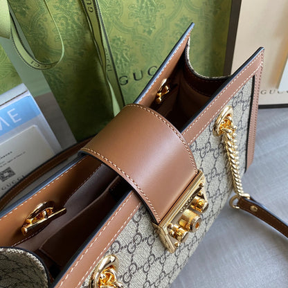 Guc Padlock small shoulder bag