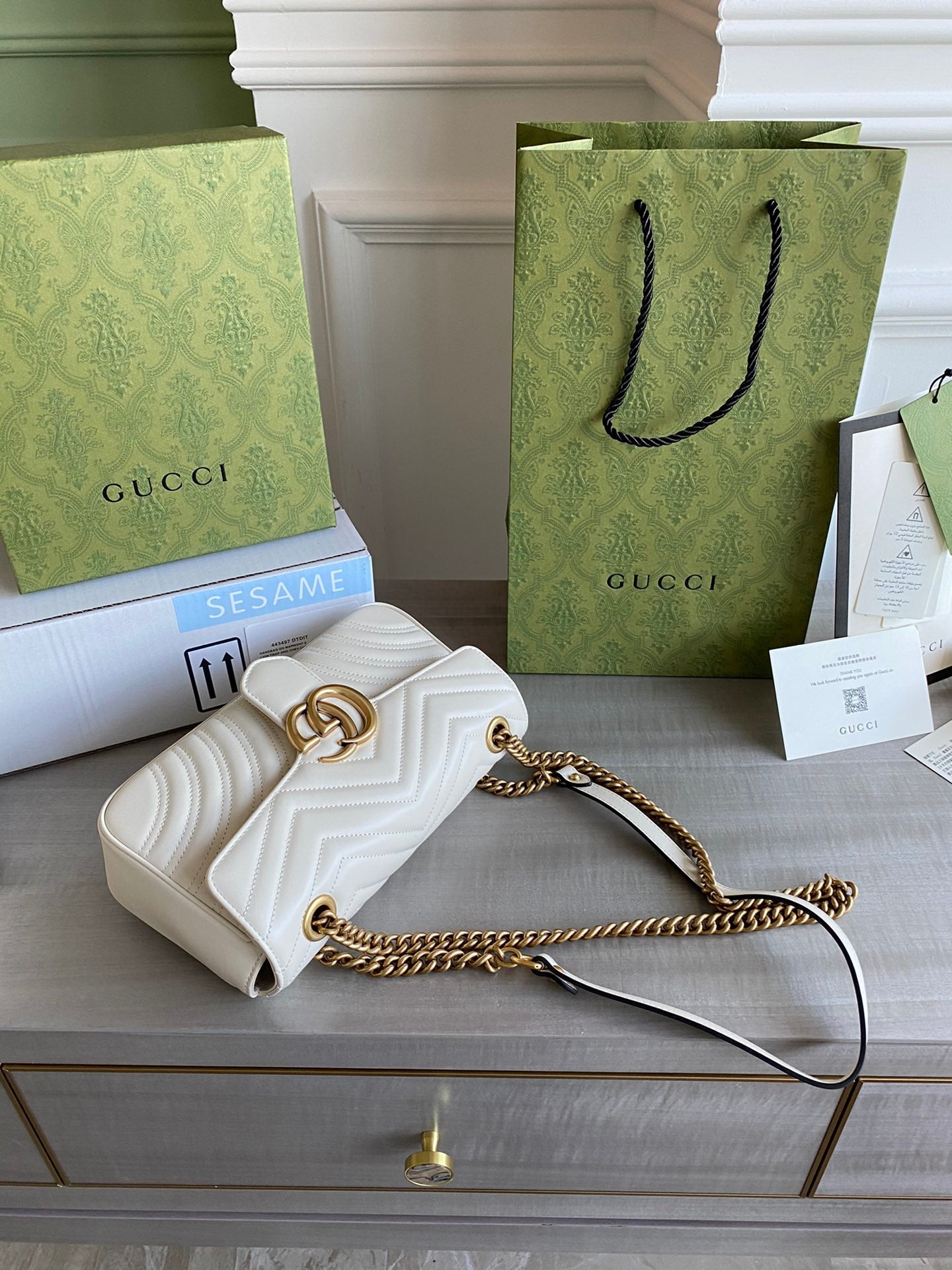 Guc GG Marmont small shoulder bag