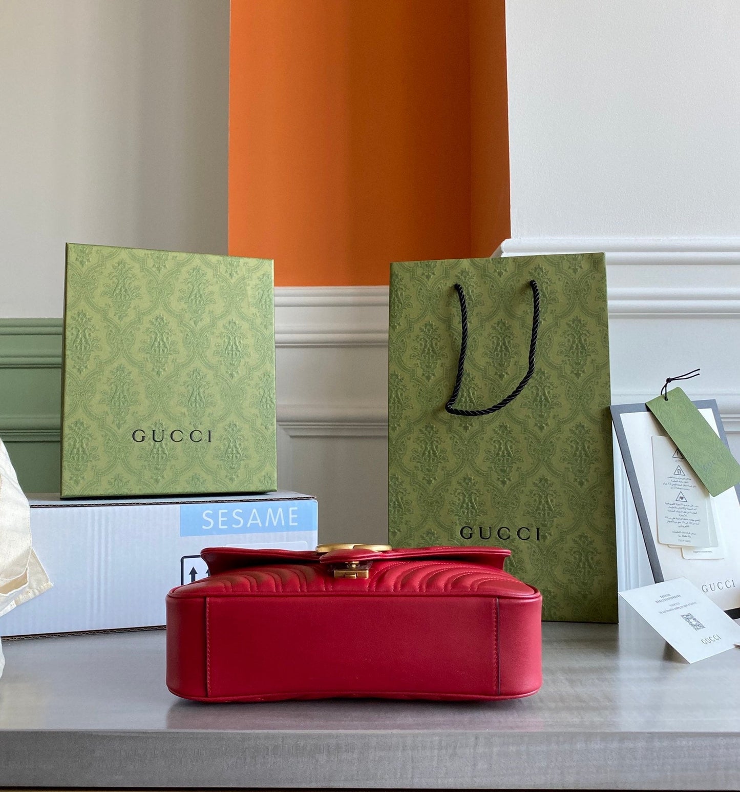 Guc GG Marmont small shoulder bag