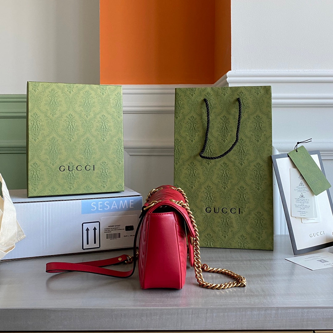 Guc GG Marmont small shoulder bag