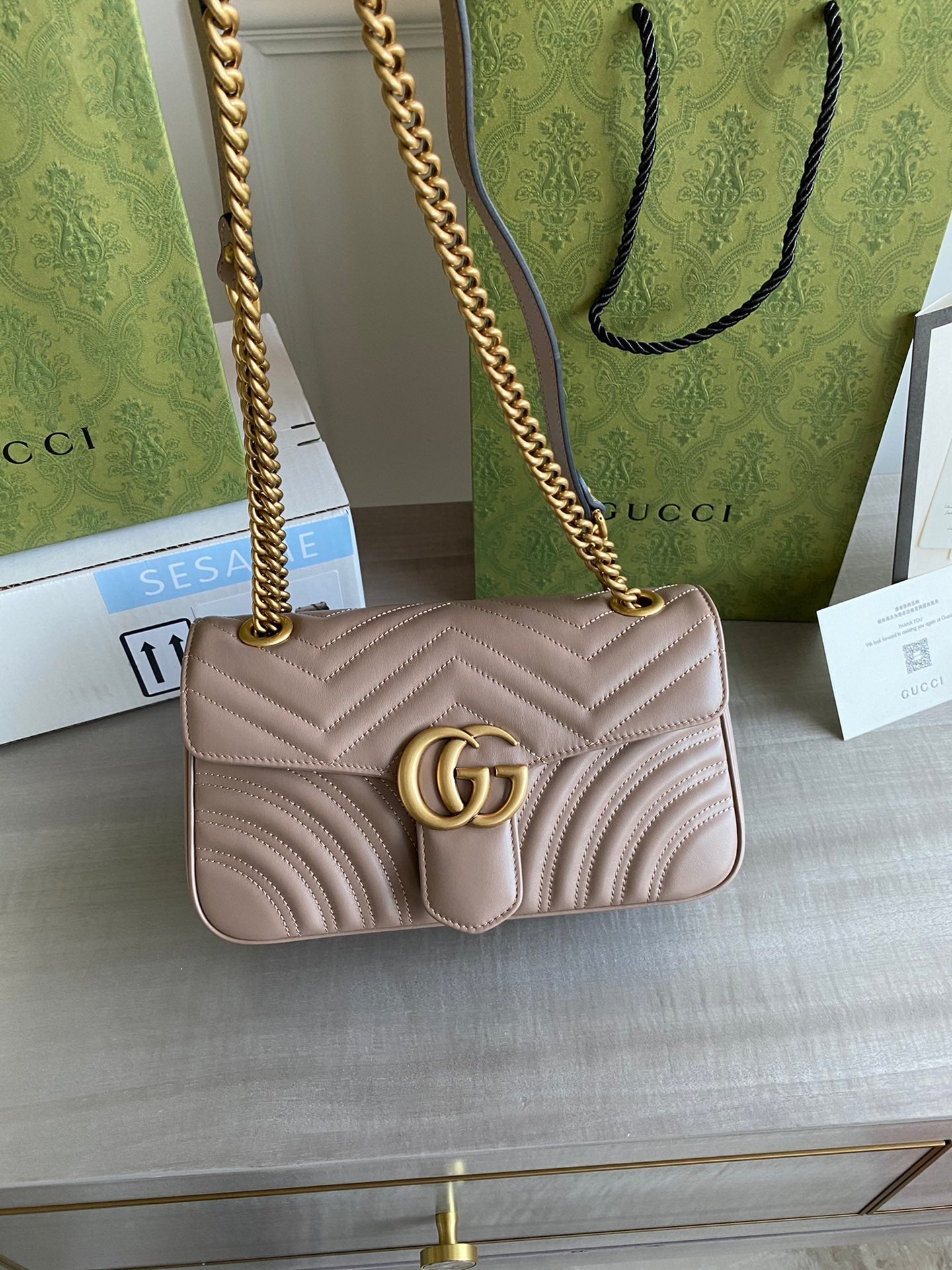 Guc GG Marmont small shoulder bag