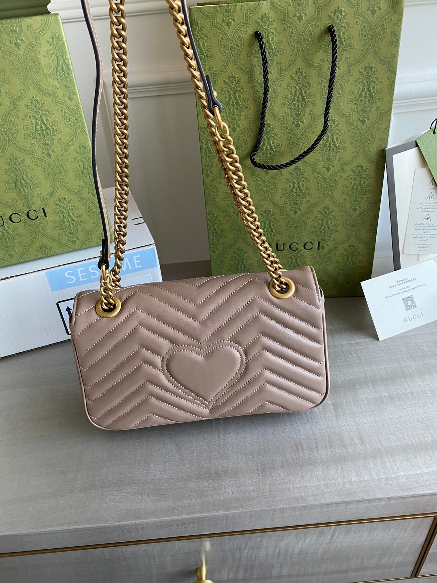 Guc GG Marmont small shoulder bag