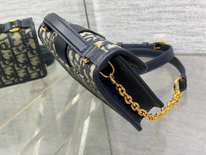 CD Miss Montaigne Mini Bag  Oblique Jacquard