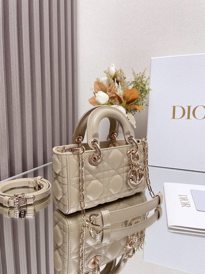 CD   Lady D-Joy Bag Cannage Lambskin