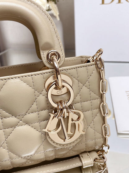 CD   Lady D-Joy Bag Cannage Lambskin