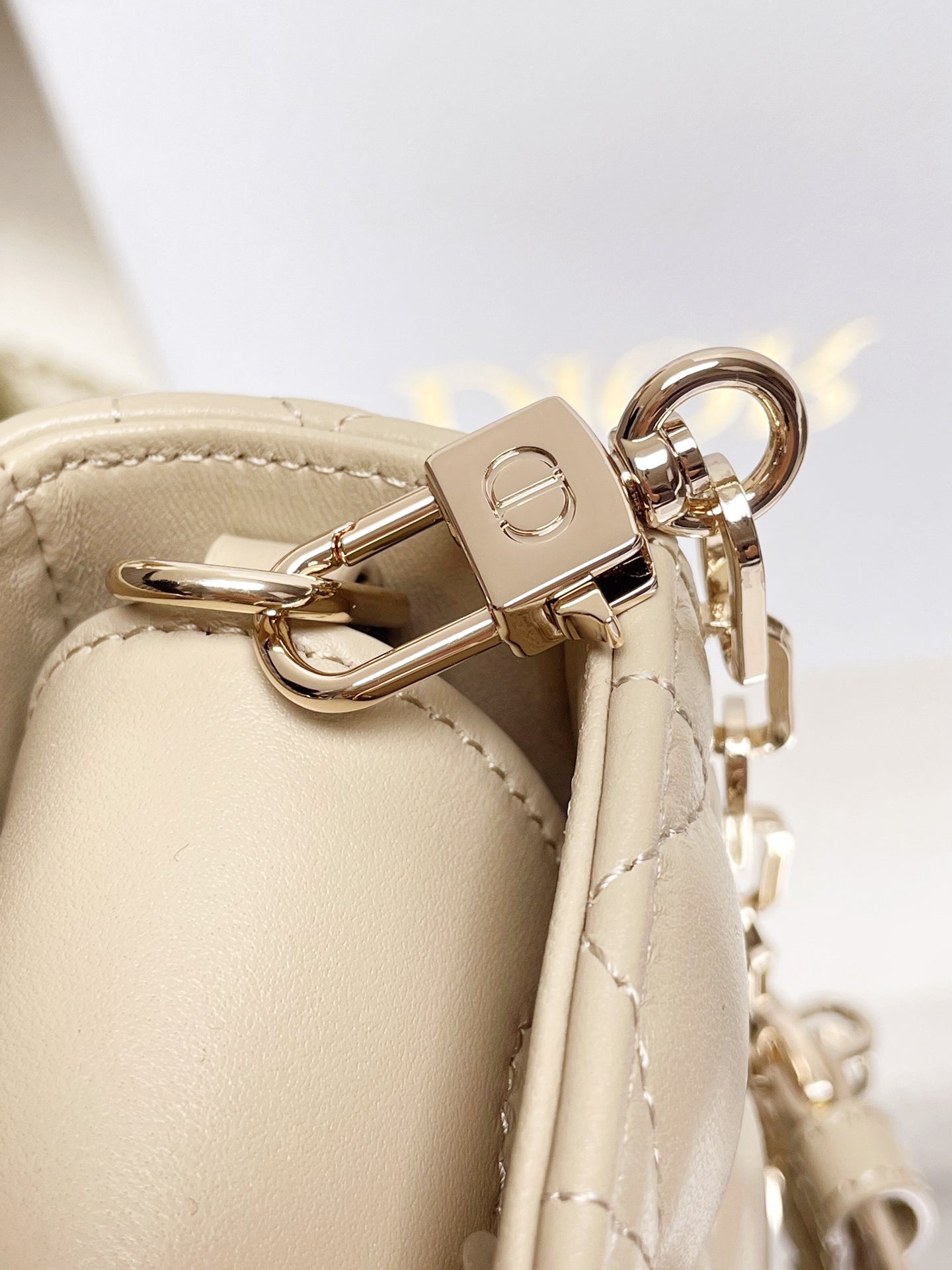 CD   Lady D-Joy Bag Cannage Lambskin