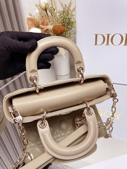 CD   Lady D-Joy Bag Cannage Lambskin