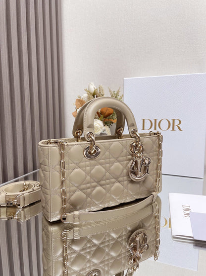 CD   Lady D-Joy Bag Cannage Lambskin