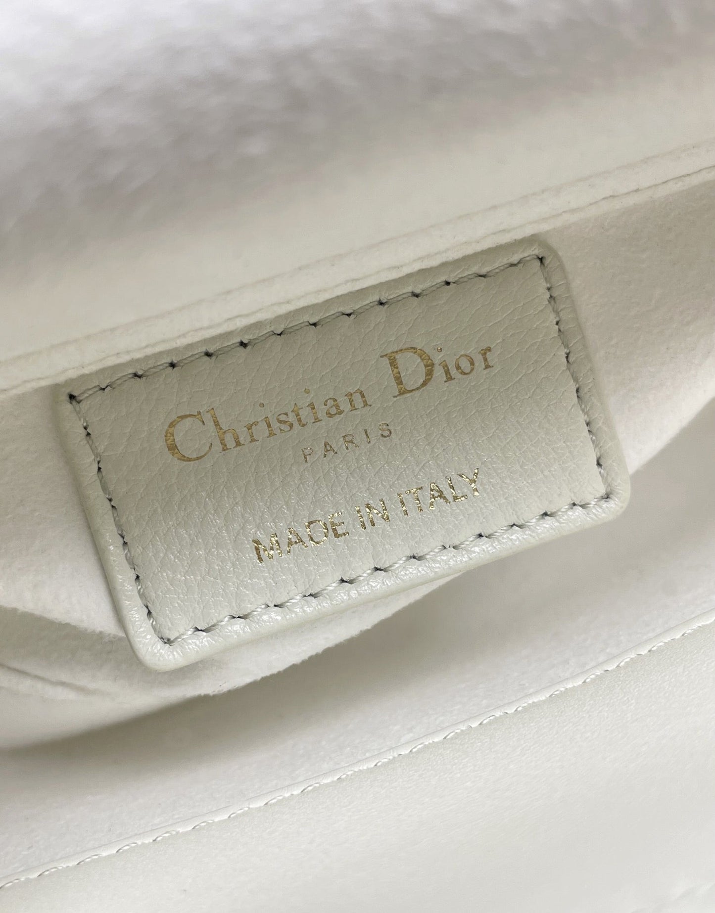 CD Lady D-Joy Latte Cannage Lambskin  Bag