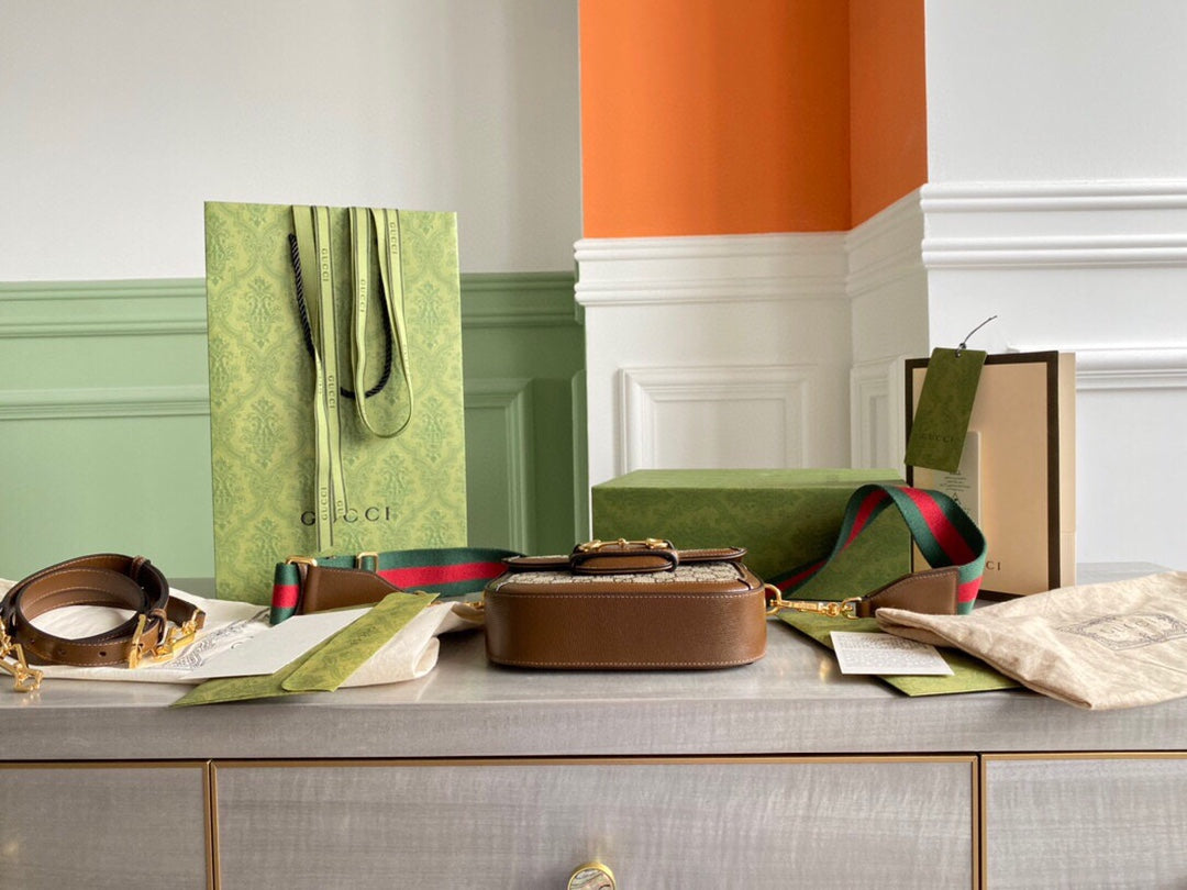 Guc Horsebit 1955 small shoulder bag