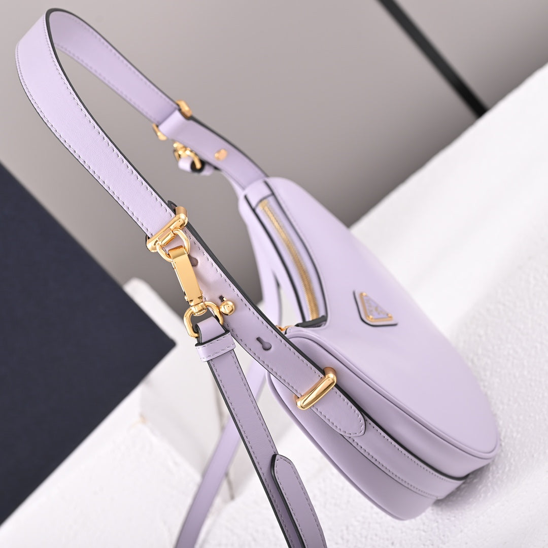 Pra Arqué small leather shoulder bag