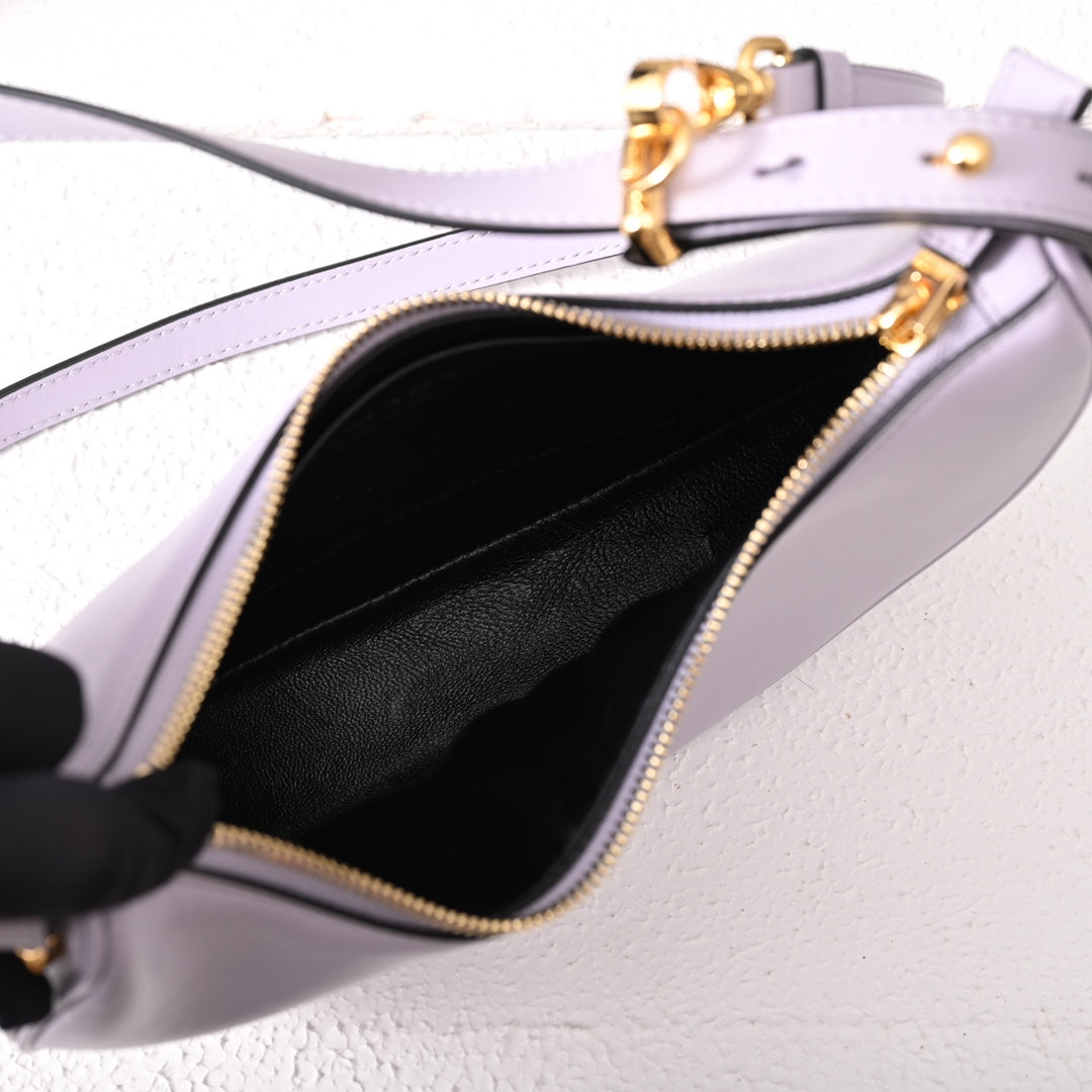 Pra Arqué small leather shoulder bag