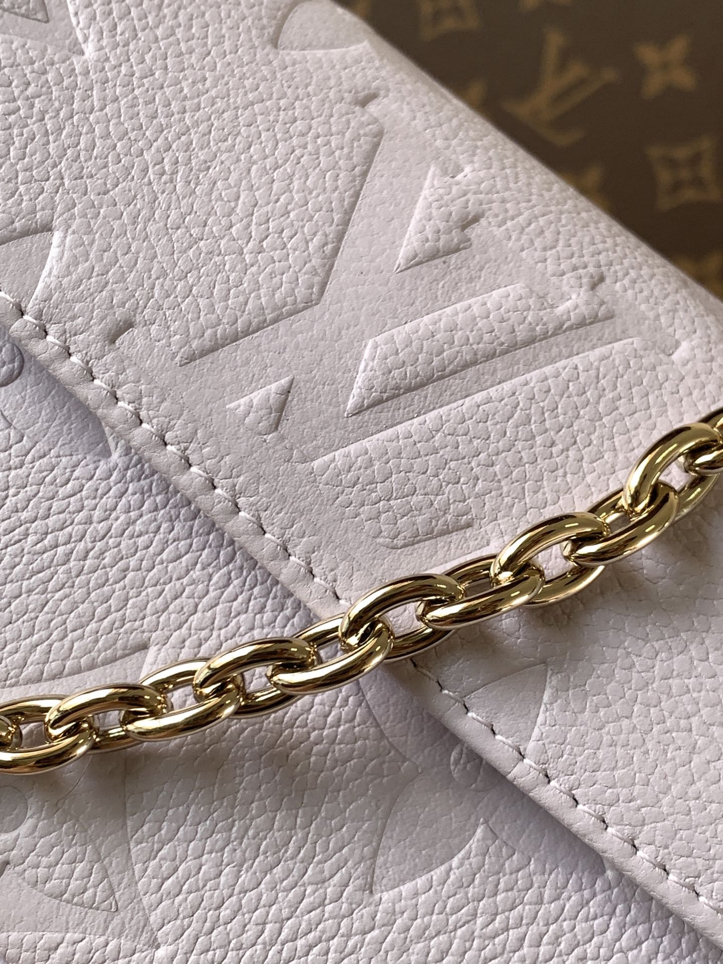 Louis* New wallet on chain bag