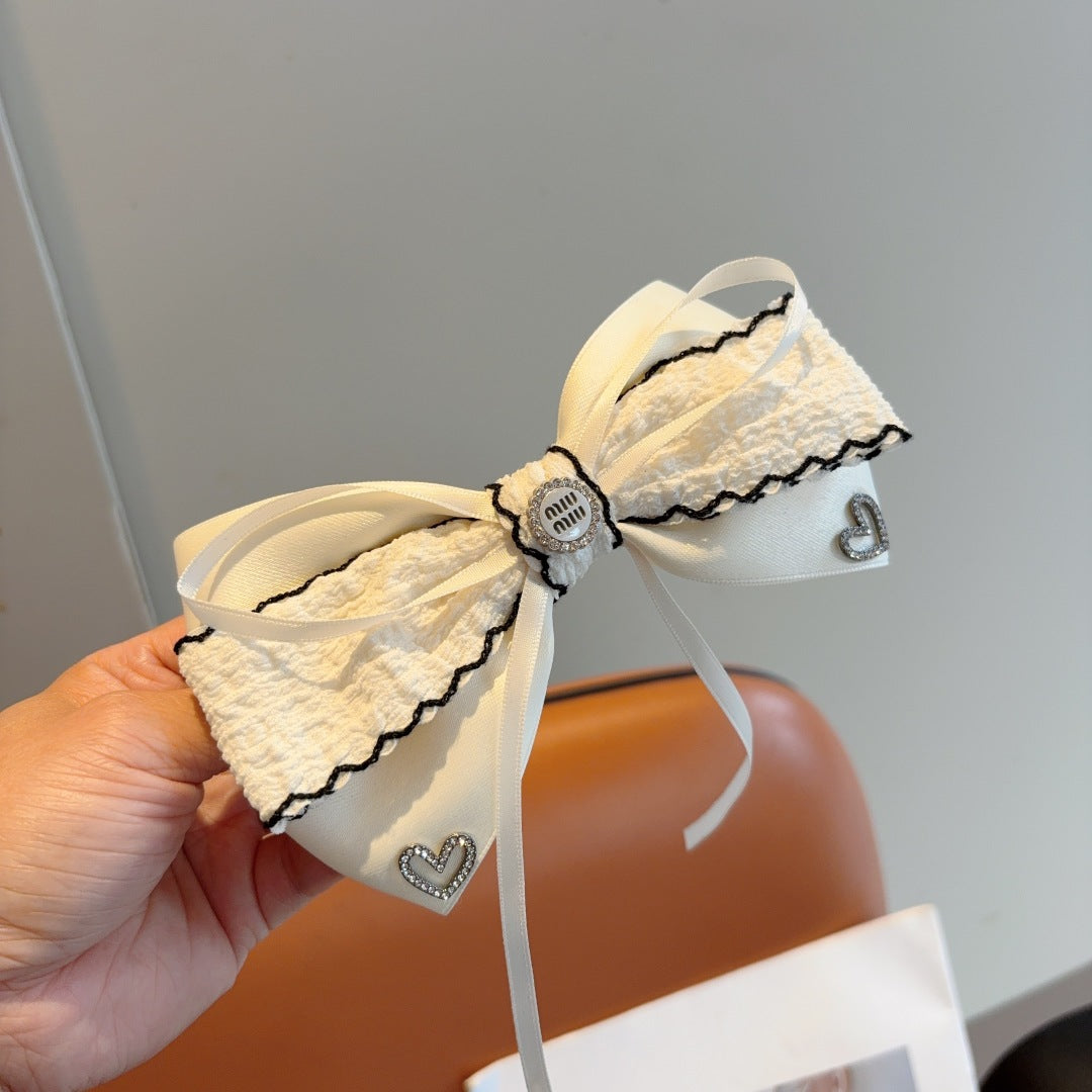 Miu New bow hair clip
