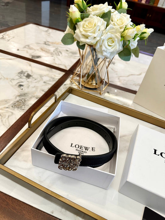 Loew belt Anagram buckle