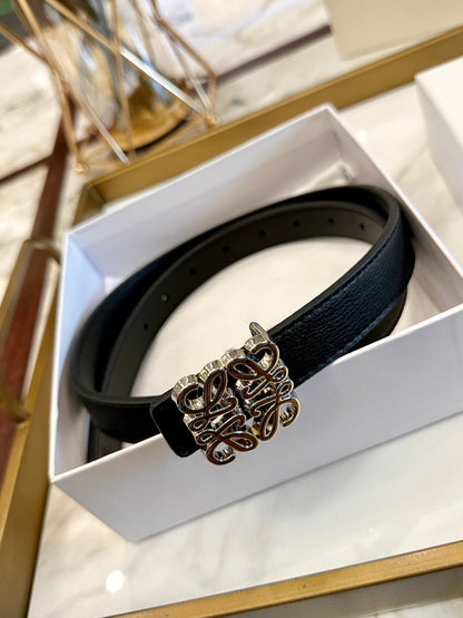 Loew belt Anagram buckle