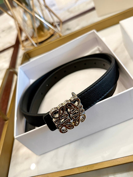 Loew belt Anagram buckle