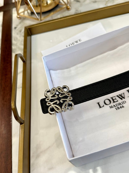 Loew belt Anagram buckle