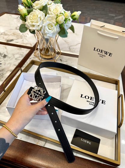 Loew belt Anagram buckle