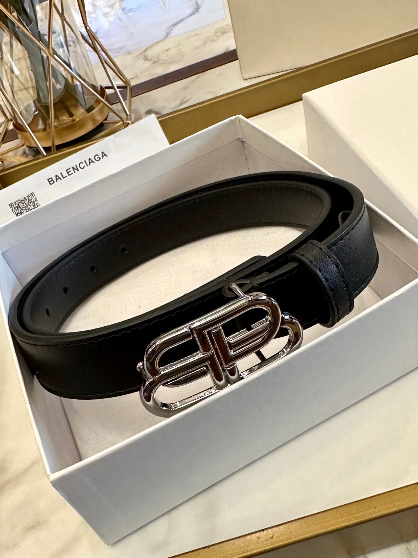 Balen New calfskin belt