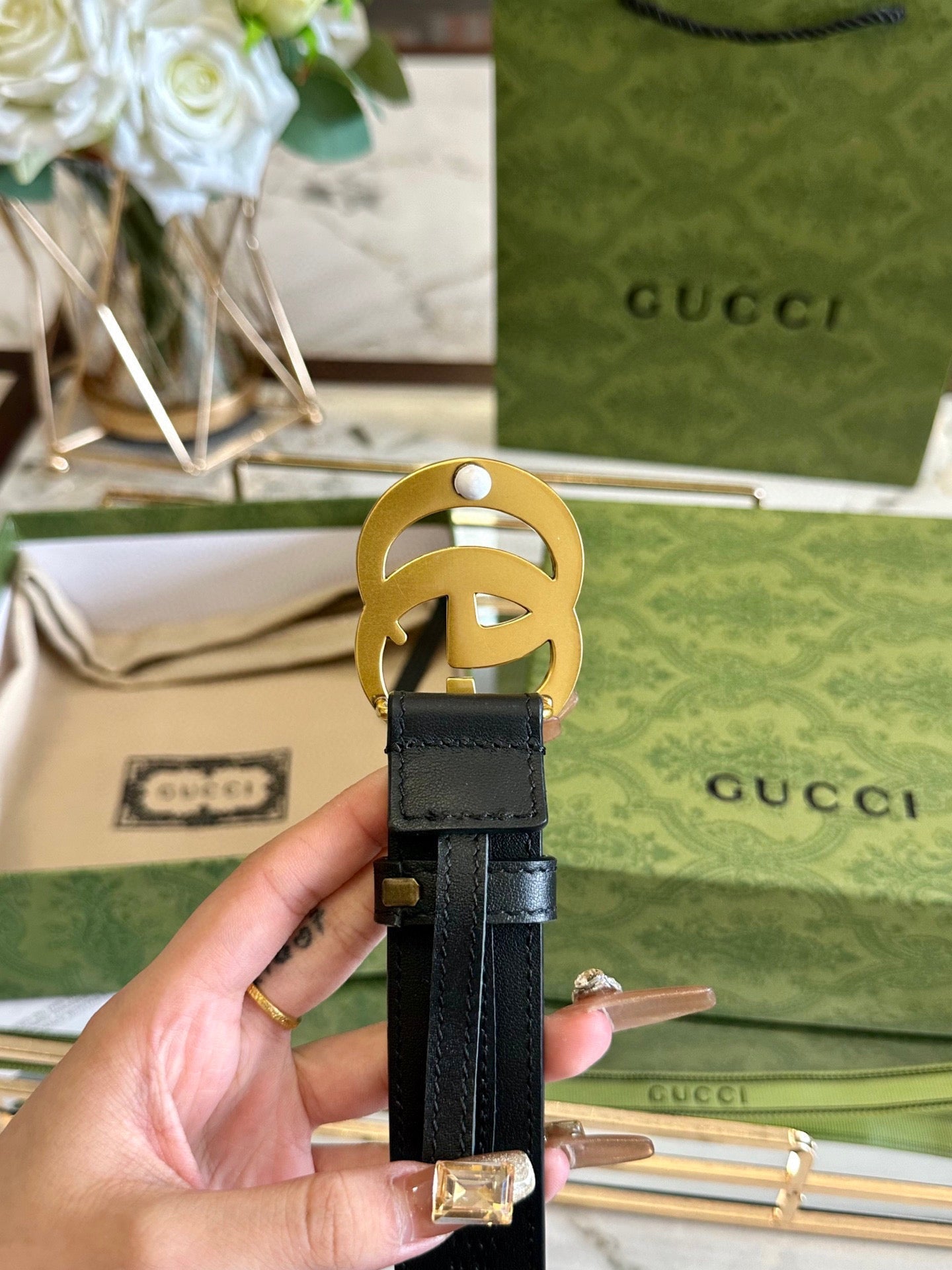 Guc New women's belt