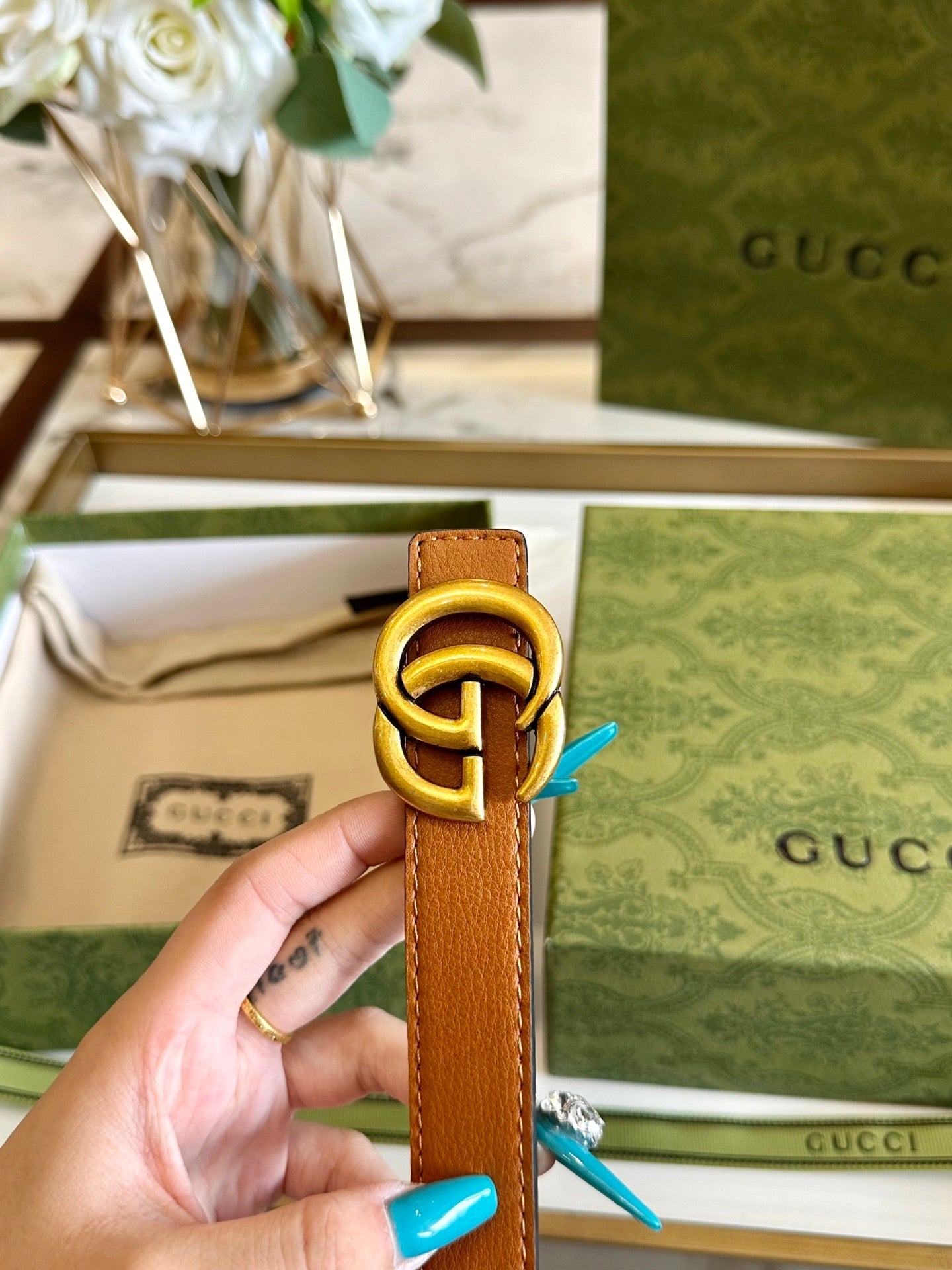 Guc New women's belt