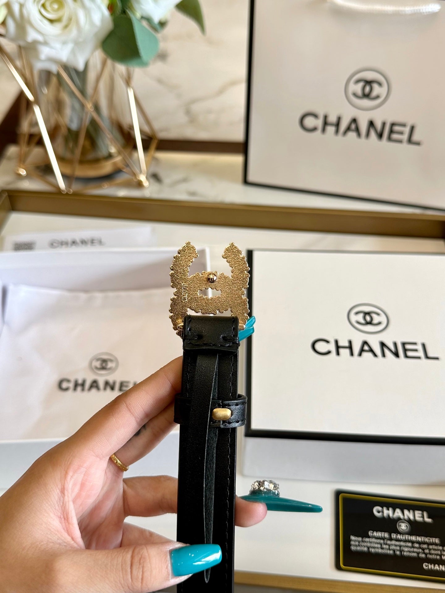 Chan New  women's belt