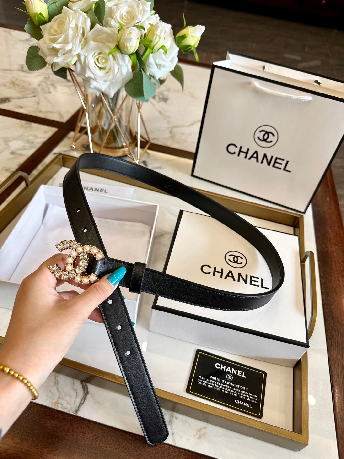 Chan New  women's belt