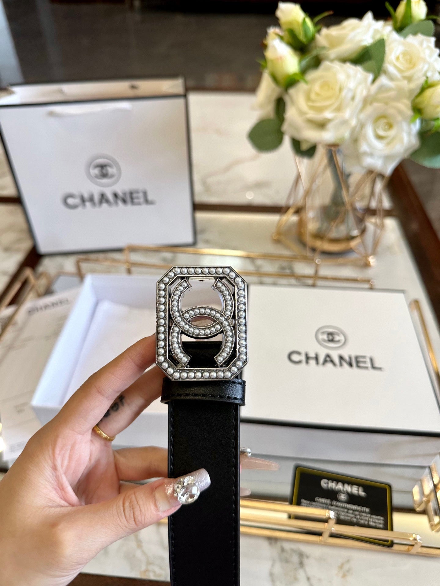 Chan New  women's belt