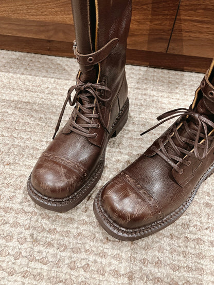 Miu NEW genuine leather boots