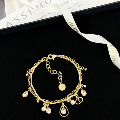 CD New Double-layer bracelet