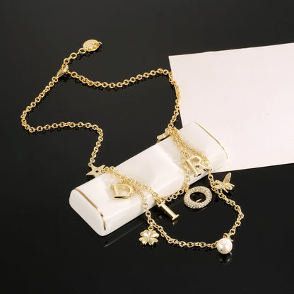 CD New rhinestone necklace