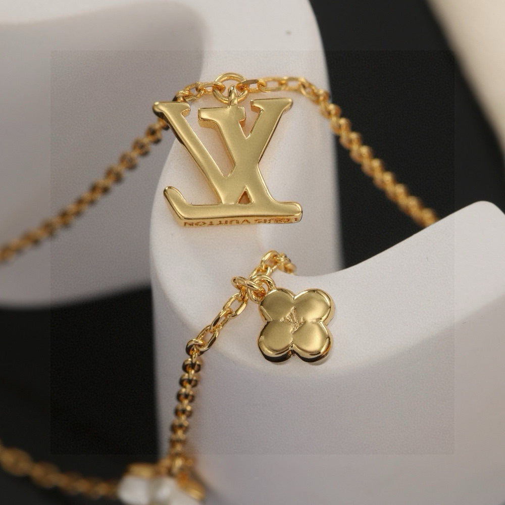 Louis New Alphabet Necklace