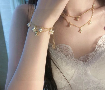 Louis New Alphabet Necklace