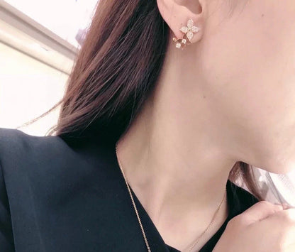 Louis New Four-leaf clover earrings